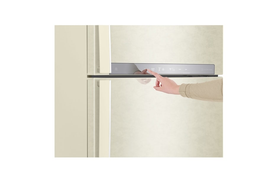 LG Холодильник LG c Инверторным Линейным компрессором, подключением к Wi-Fi и управлением через смартфон с приложением SmartThinQ, GN-H432HEHZ, thumbnail 4