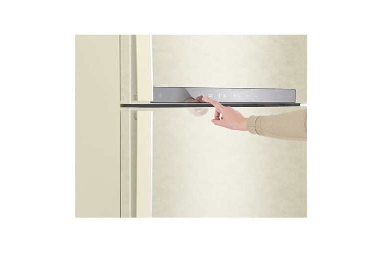 LG Холодильник LG c Инверторным Линейным компрессором, подключением к Wi-Fi и управлением через смартфон с приложением SmartThinQ, GN-H432HEHZ, thumbnail 4