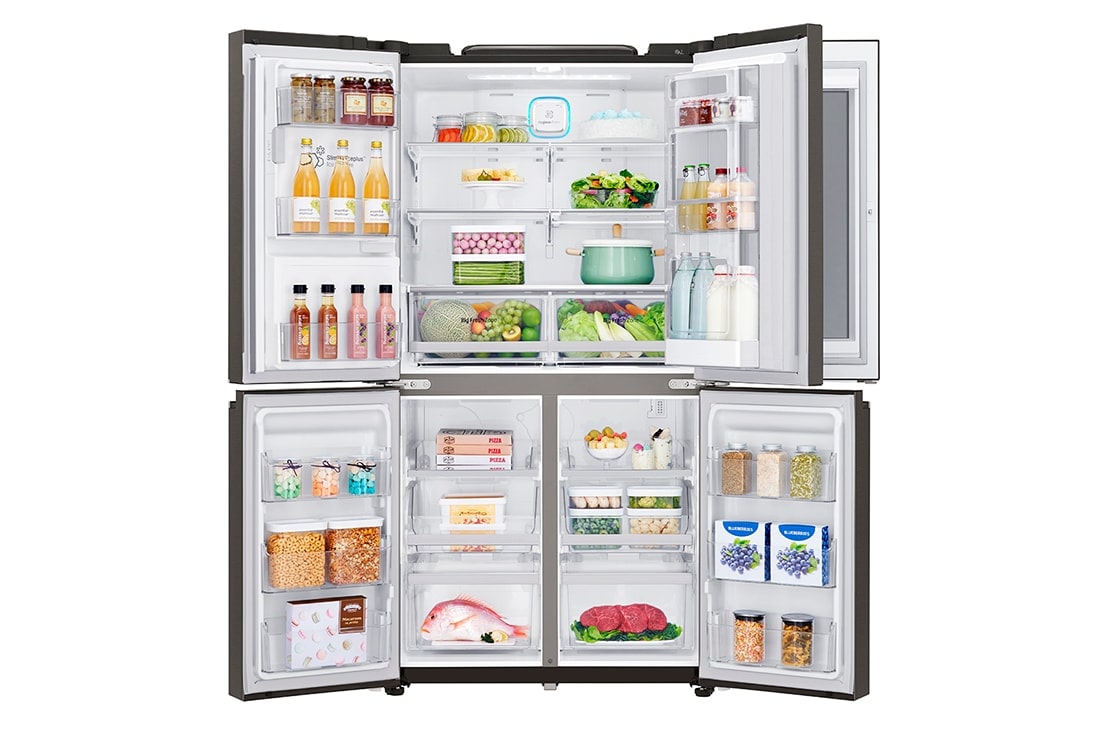 LG Холодильник LG-GR-X24FTKSB | 705л | InstaView Door-in-Door | Чёрный, GR-X24FTKSB, thumbnail 3