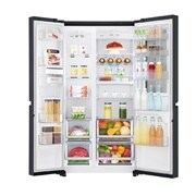 LG Объем 687л | InstaView Door-in-Door | Черный матовый | LG ThinQ, Гигиенический фильтр, Moist Balance Crisper, Винная полка, Отделение для закусок, GC-Q247CAMT, thumbnail 3