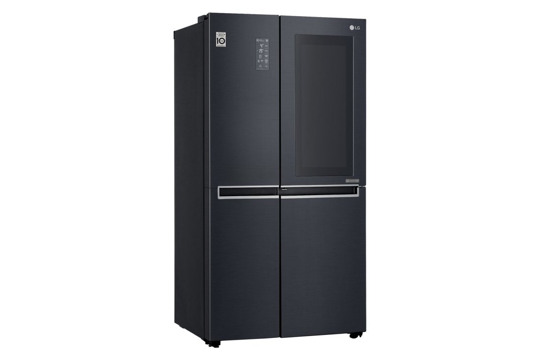 LG Объем 687л | InstaView Door-in-Door | Черный матовый | LG ThinQ, Гигиенический фильтр, Moist Balance Crisper, Винная полка, Отделение для закусок, GC-Q247CAMT, thumbnail 7