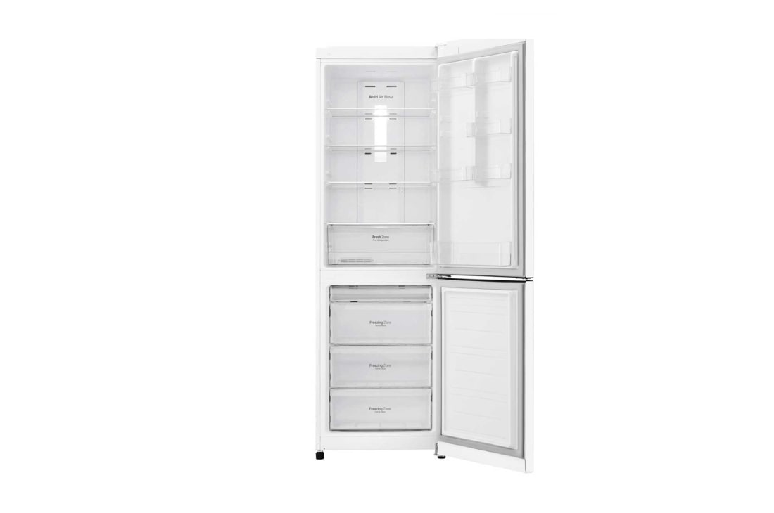 LG Холодильник LG GA-B419SQUL | Объем 302л | Total No Frost | Многопоточное охлаждение Multi Air Flow | Белый, GA-B419SQUL, thumbnail 2