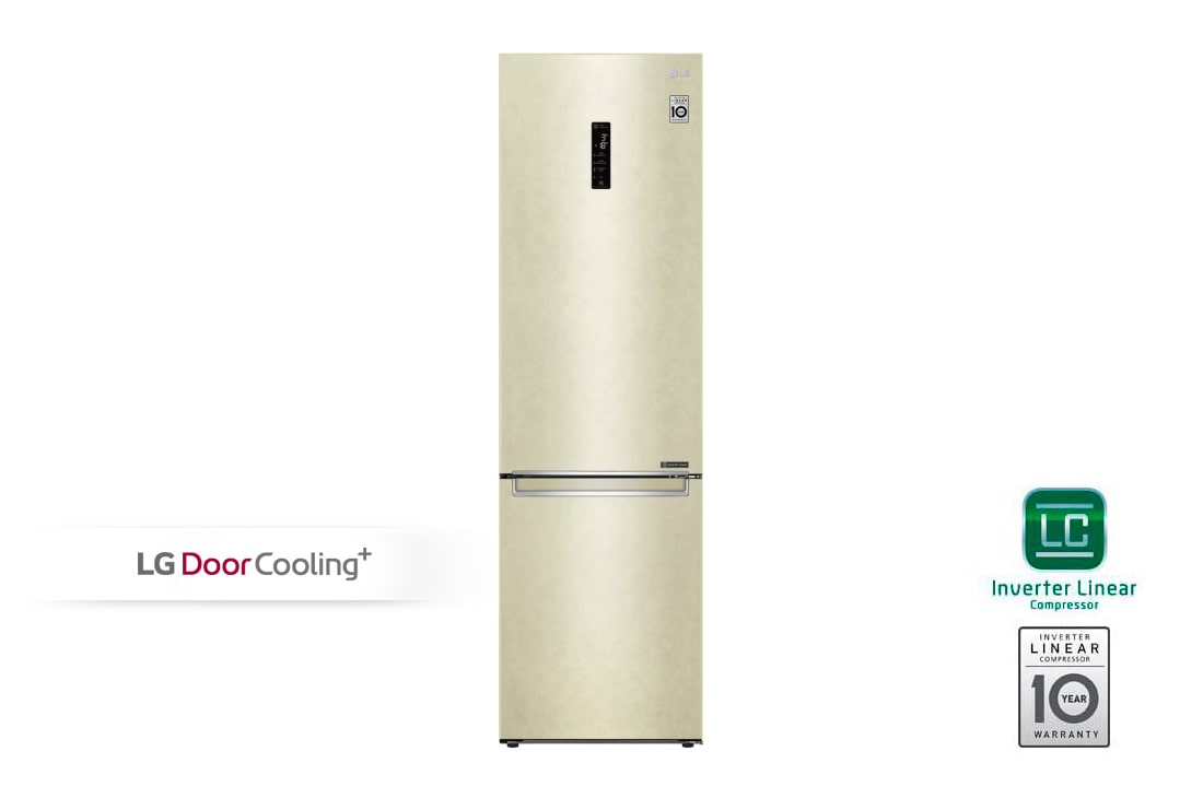 LG Холодильник LG GA-B509SEDZ | 419л | DoorCooling+ | Бежевый, GA-B509SEDZ