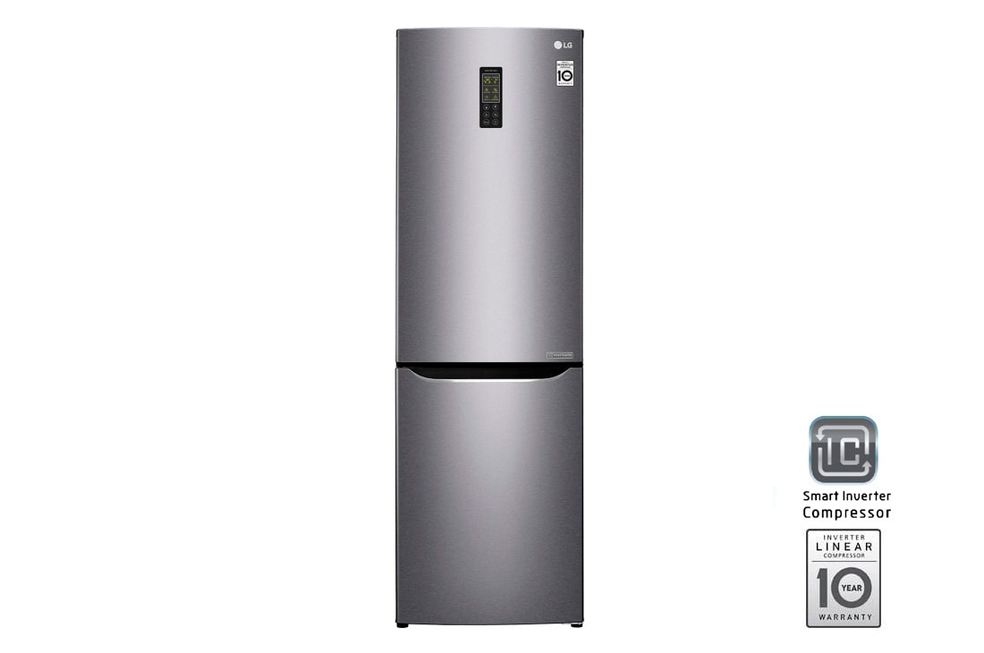 LG Объем 312л | Total No Frost | Темный Графит | Multi Air Flow, GA-B379SLUL