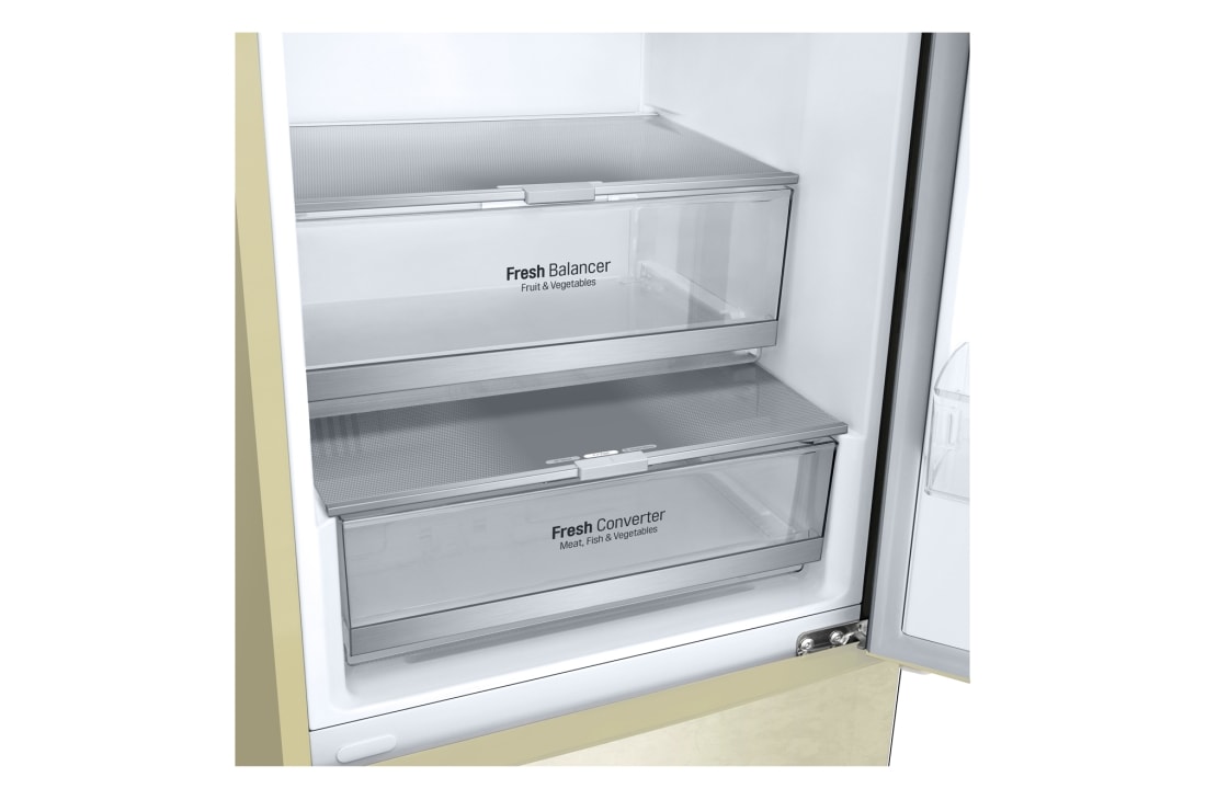 LG Холодильник LG GA-B459BEDZ | 374л | DoorCooling⁺ | Бежевый, GA-B459BEDZ, thumbnail 4