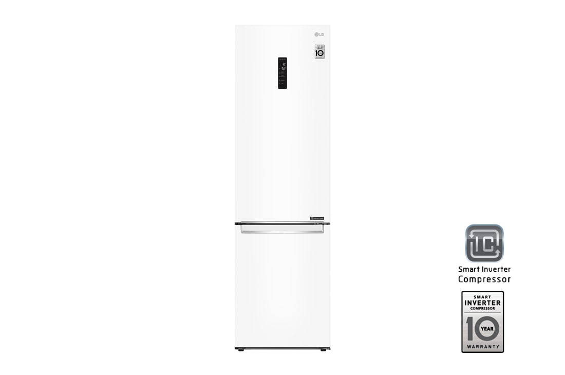 LG Холодильник LG GA-B509SQKL | DoorCooling⁺ | 419л | Белый, GA-B509SQKL