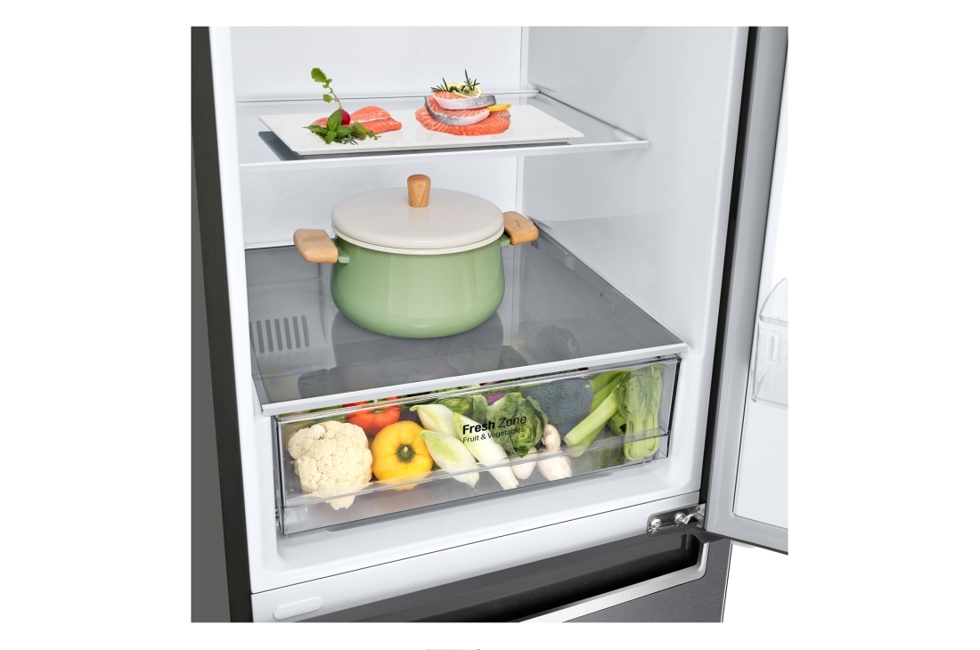 LG Холодильник LG GA-B459SLKL | DoorCooling⁺ | 374л | Темный Графит, GA-B459SLKL, thumbnail 7