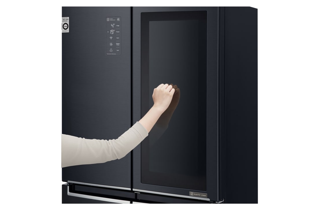 LG Холодильник LG GC-Q22FTBKL | 458л | InstaView Door-in-Door | Чёрный, GC-Q22FTBKL, thumbnail 5