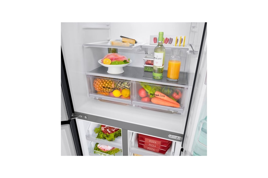 LG Холодильник LG GC-Q22FTBKL | 458л | InstaView Door-in-Door | Чёрный, GC-Q22FTBKL, thumbnail 9