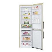 LG Холодильник LG GA-B459BEKL | 374л | DoorCooling⁺ | Бежевый, GA-B459BEKL, thumbnail 2