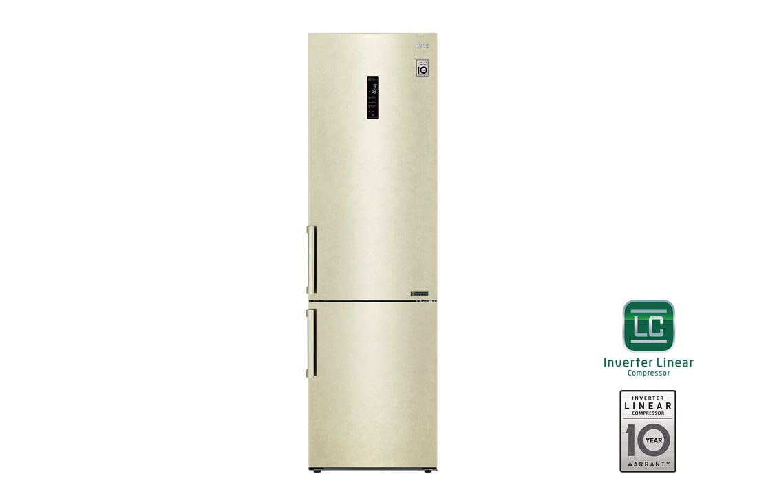 LG Холодильник LG с технологией DoorCooling+, подключением к Wi-Fi и управлением через смартфон с приложением SmartThinQ, GA-B509BEHZ