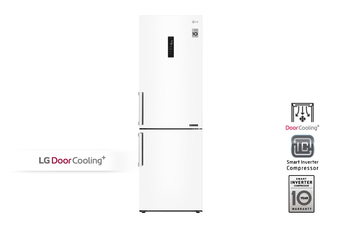 LG Холодильник LG GA-B459BQKL с технологией DoorCooling⁺, GA-B459BQKL