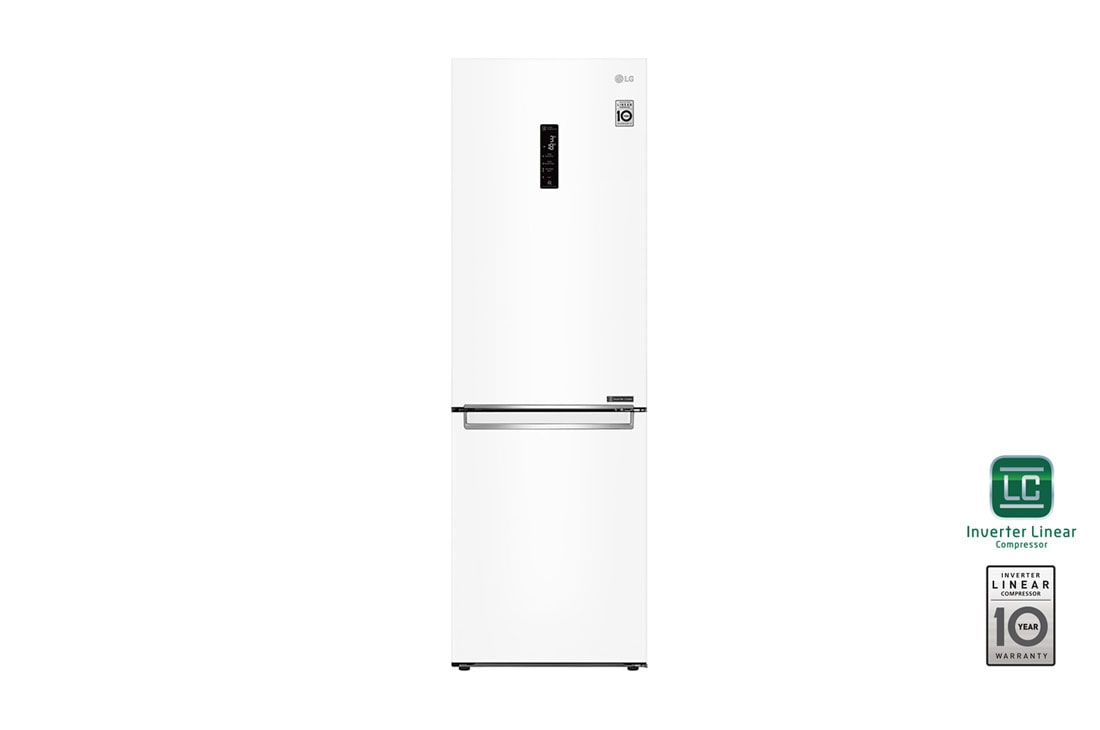 LG Холодильник LG GA-B459SQHZ | 374л | DoorCooling⁺ | Белый, GA-B459SQHZ