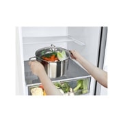 LG Объем 374л | DoorCooling+ | Белый | Складная полка, Total No Frost, Wi-Fi, GA-B459SQQZ, thumbnail 6