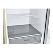 LG Объем 374л | DoorCooling+ | Бежевый | Складная полка, Total No Frost, Wi-Fi, GA-B459SEQZ, thumbnail 5
