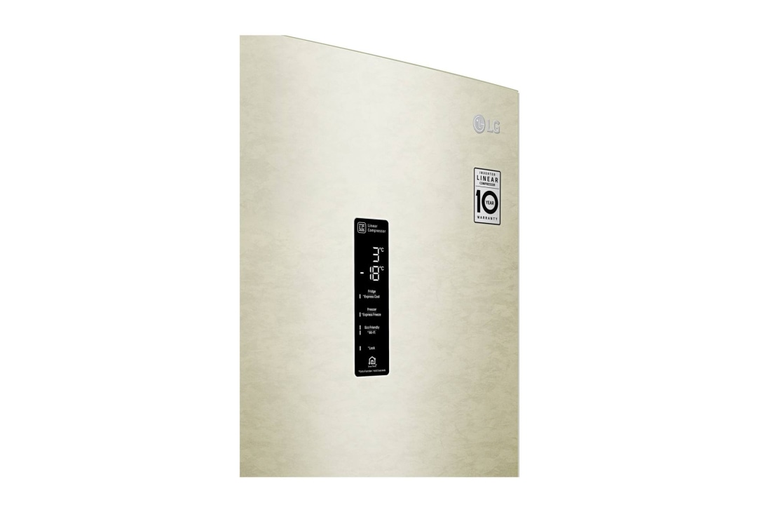 LG Объем 374л | DoorCooling+ | Бежевый | Складная полка, Total No Frost, Wi-Fi, GA-B459SEQZ, thumbnail 9
