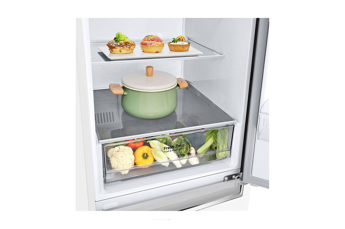 LG Холодильник LG GA-B459SQKL | DoorCooling⁺ | 374л | Белый, GA-B459SQKL, thumbnail 4