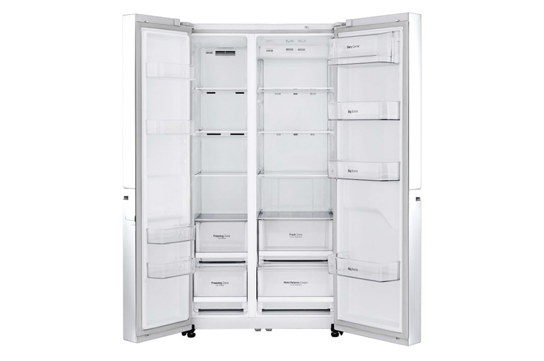 LG Объем 687л | Multi Air Flow | Белый | LG ThinQ, Wi-Fi, Smart Diagnosis, Moist Balance Crisper, GC-B247SVUV, thumbnail 3