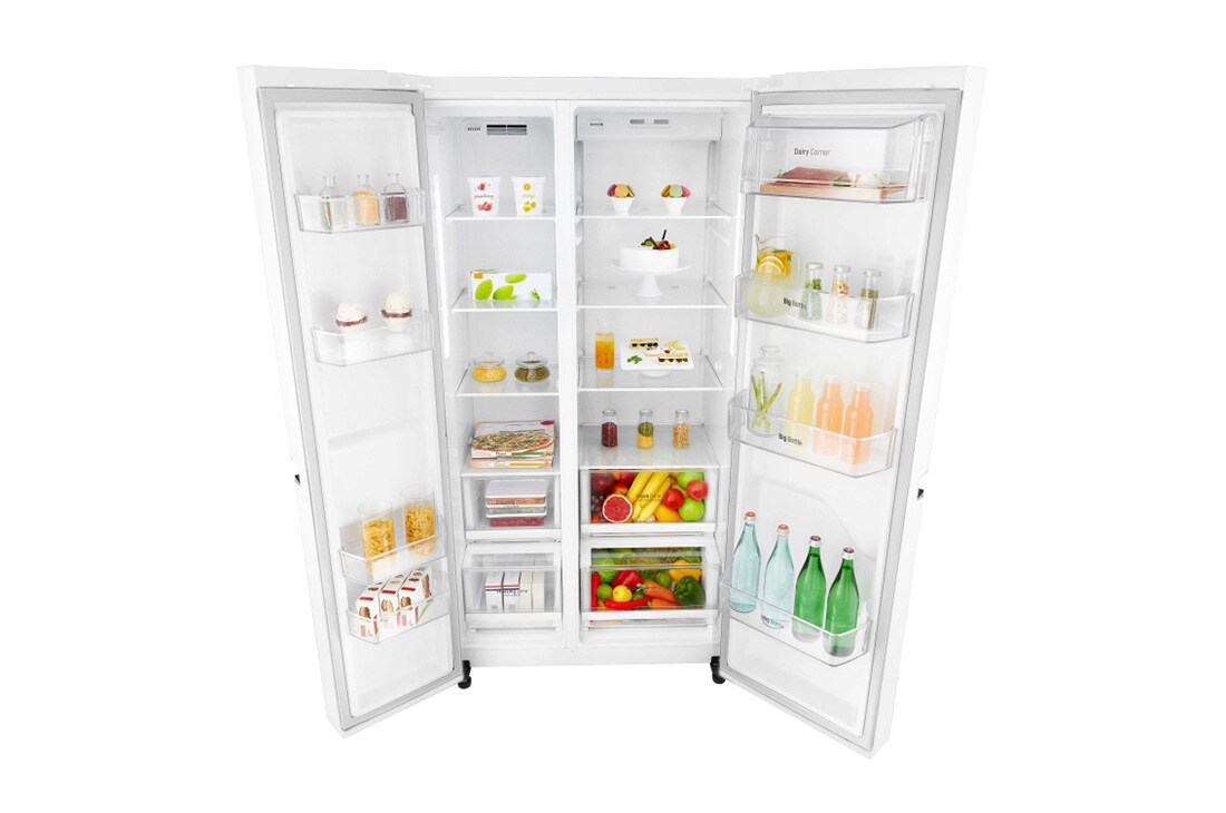 LG Объем 687л | Multi Air Flow | Белый | LG ThinQ, Wi-Fi, Smart Diagnosis, Moist Balance Crisper, GC-B247SVUV, thumbnail 6