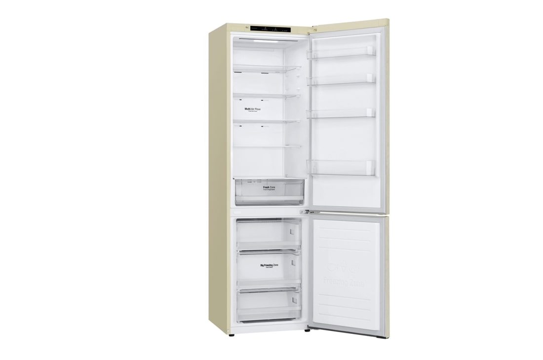 LG Объем 419л | DoorCooling+ | Бежевый | Нулевой зазор, Multi Air Flow, Smart Diagnosis, GA-B509SECL, thumbnail 4