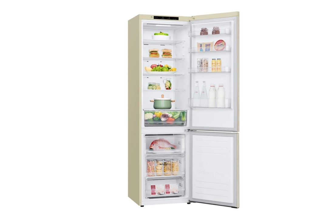 LG Объем 419л | DoorCooling+ | Бежевый | Нулевой зазор, Multi Air Flow, Smart Diagnosis, GA-B509SECL, thumbnail 5