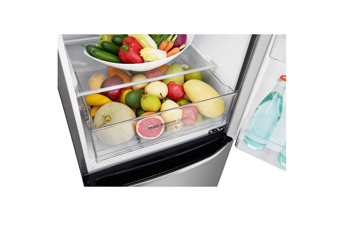 LG Холодильник LG GA-B419SMHL | Объем 302л | Total No Frost | Многопоточное охлаждение Multi Air Flow | Тёмный мрамор, GA-B419SMHL, thumbnail 4