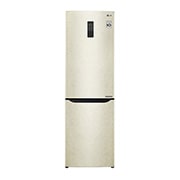 LG Объем 302л | 595 x 1907 x 655 мм | Total No Frost | Многопоточное охлаждение Multi Air Flow | Бежевый, GA-B419SEHL, thumbnail 1