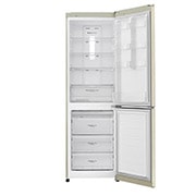 LG Объем 302л | 595 x 1907 x 655 мм | Total No Frost | Многопоточное охлаждение Multi Air Flow | Бежевый, GA-B419SEHL, thumbnail 3