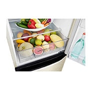 LG Объем 302л | 595 x 1907 x 655 мм | Total No Frost | Многопоточное охлаждение Multi Air Flow | Бежевый, GA-B419SEHL, thumbnail 10