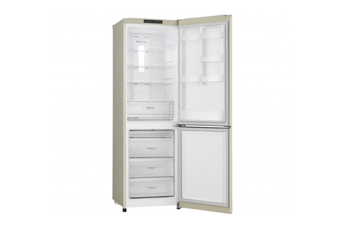 LG Холодильник LG GA-B419SEJL | Объем 302л | Total No Frost | Многопоточное охлаждение Multi Air Flow | Бежевый, GA-B419SEJL, thumbnail 5