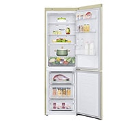LG Холодильник LG GA-B459MESL | 341л | 595 × 1860 × 682 мм | Бежевый, GA-B459MESL, thumbnail 2