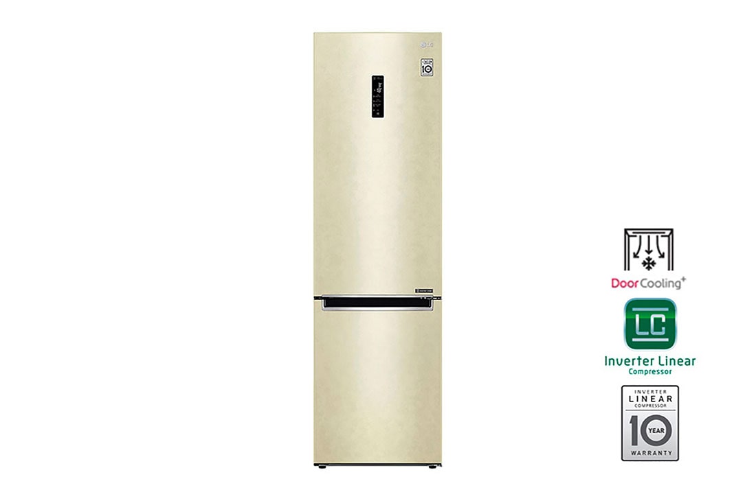 LG Холодильник LG GA-B509MEDZ | 419л | DoorCooling+ | Бежевый, GA-B509MEDZ