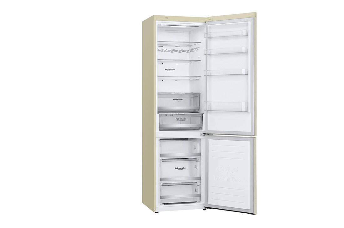 LG Холодильник LG GA-B509MEDZ | 419л | DoorCooling+ | Бежевый, GA-B509MEDZ, thumbnail 5