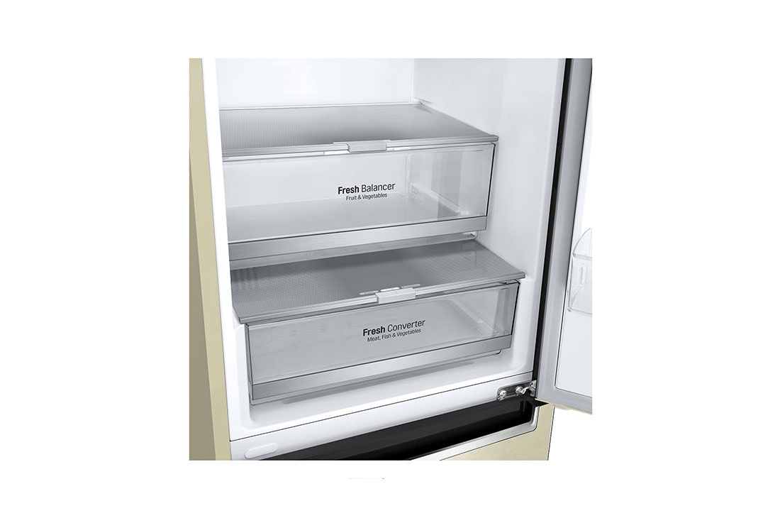 LG Холодильник LG GA-B509MEDZ | 419л | DoorCooling+ | Бежевый, GA-B509MEDZ, thumbnail 8