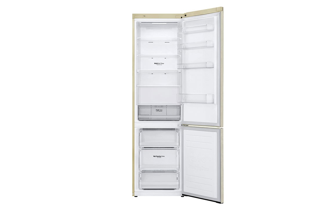 LG Холодильник LG GA-B509MESL | 384л | DoorCooling+ | Бежевый, GA-B509MESL, thumbnail 3
