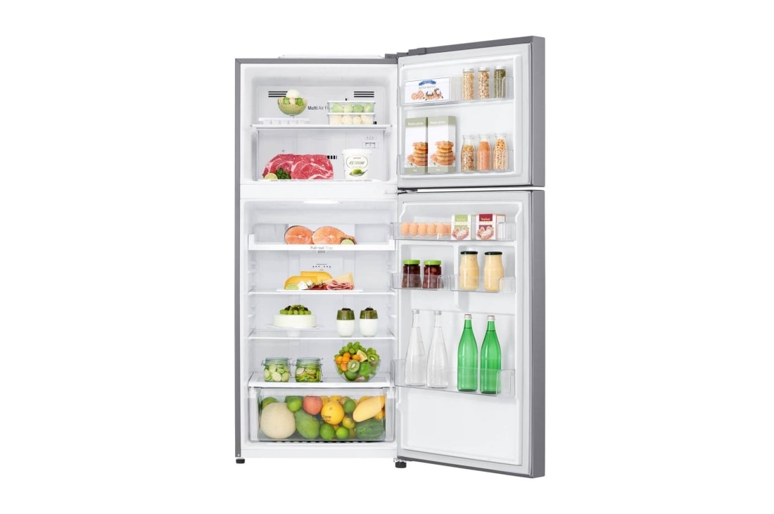 LG Объем 393л | Multi Air Flow | Серебристый | Smart Inverter, Total No Frost, GN-B422SMCL, thumbnail 2