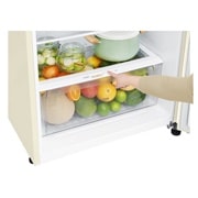 LG Объем 393л  | Multi Air Flow | Бежевый | Smart Inverter, Total No Frost , GN-B422SECL, thumbnail 6