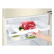 LG Объем 393л  | Multi Air Flow | Бежевый | Smart Inverter, Total No Frost , GN-B422SECL, thumbnail 7
