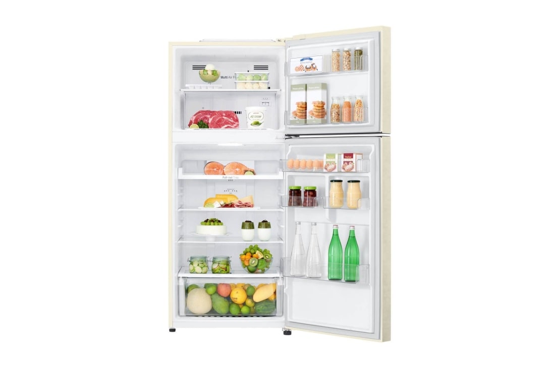 LG Объем 393л  | Multi Air Flow | Бежевый | Smart Inverter, Total No Frost , GN-B422SECL, thumbnail 2