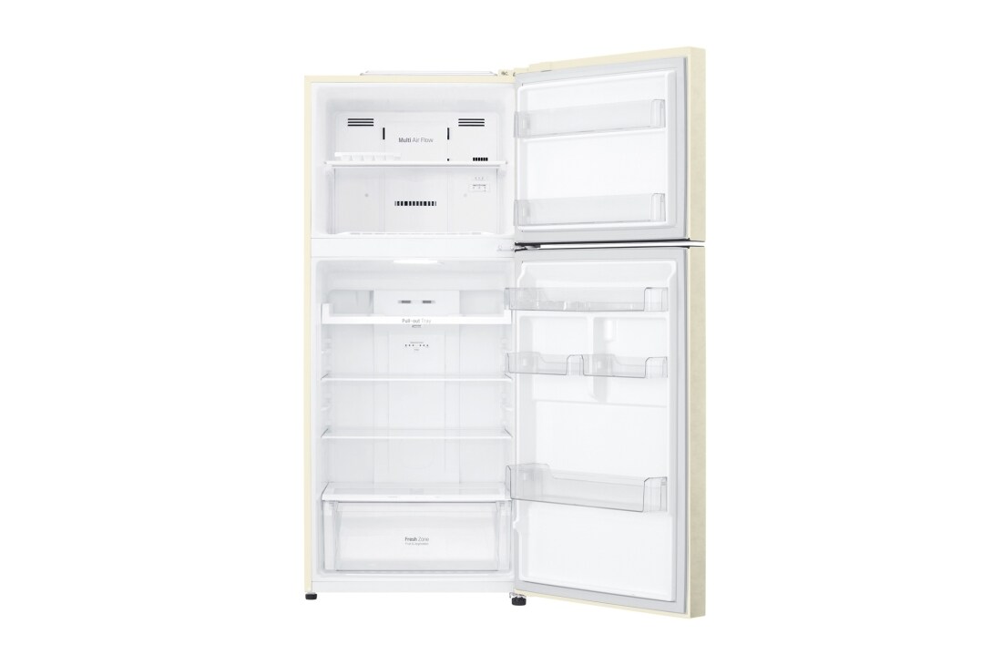 LG Объем 393л  | Multi Air Flow | Бежевый | Smart Inverter, Total No Frost , GN-B422SECL, thumbnail 3
