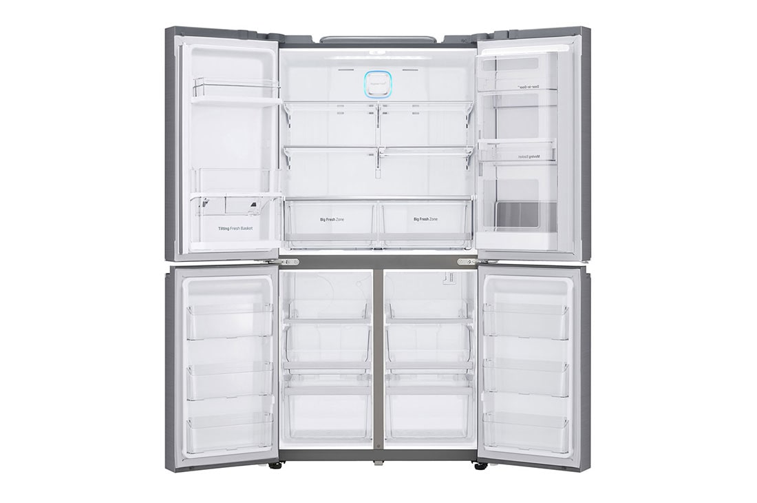 LG Объем 725л | Door-in-Door | Серебристый | LG ThinQ, Гигиенический фильтр, Складная полка, Extra Duo Space (Сервисный уголок), GR-M24FTLHL, thumbnail 8