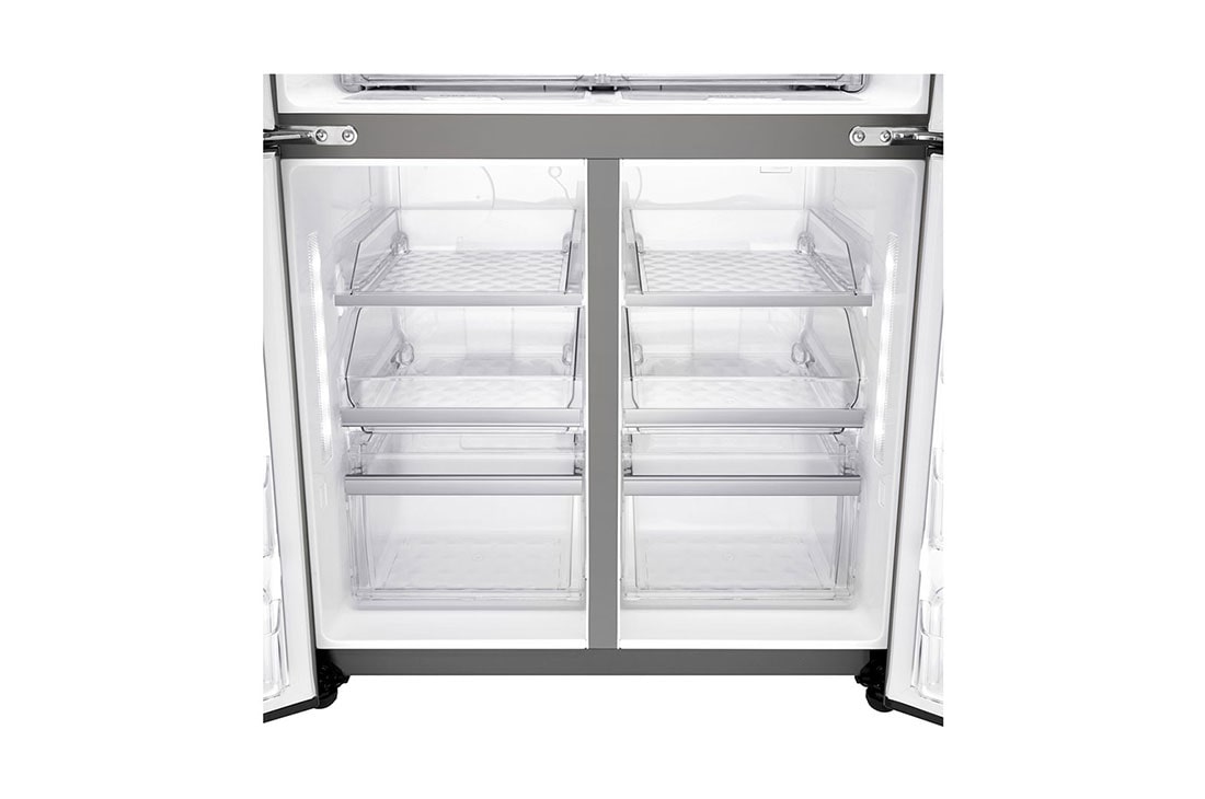 LG Объем 725л | Door-in-Door | Серебристый | LG ThinQ, Гигиенический фильтр, Складная полка, Extra Duo Space (Сервисный уголок), GR-M24FTLHL, thumbnail 11