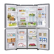 LG Объем 725л | Door-in-Door | Серебристый | LG ThinQ, Гигиенический фильтр, Складная полка, Extra Duo Space (Сервисный уголок), GR-M24FTLHL, thumbnail 4