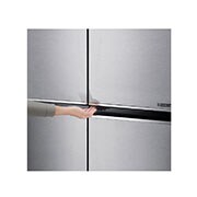 LG Объем 725л | Door-in-Door | Серебристый | LG ThinQ, Гигиенический фильтр, Складная полка, Extra Duo Space (Сервисный уголок), GR-M24FTLHL, thumbnail 7