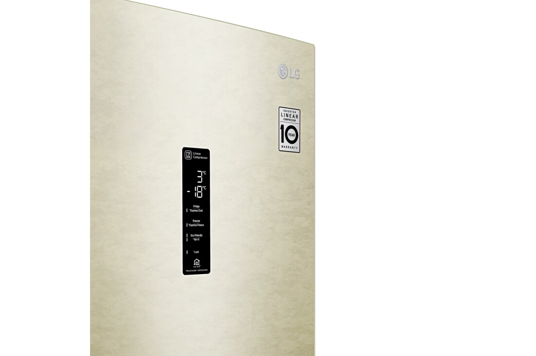 LG Холодильник LG GA-B509CEDZ | 419л | DoorCooling+ | Бежевый, GA-B509CEDZ, thumbnail 6
