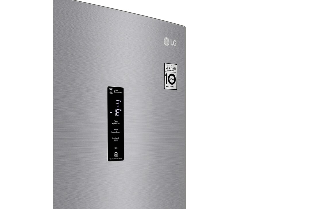 LG Холодильник LG -GA-B509CMDZ | 419л | DoorCooling+ | Серебристый, GA-B509CMDZ, thumbnail 6