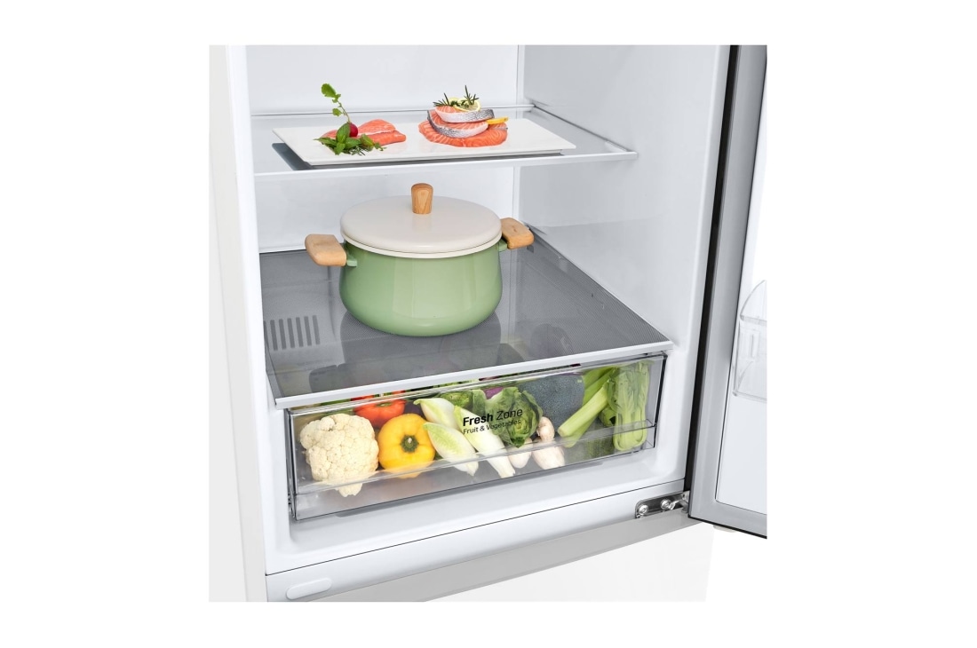 LG Холодильник LG GA-B459CQCL | DoorCooling⁺ | 374л | Белый, GA-B459CQCL, thumbnail 7