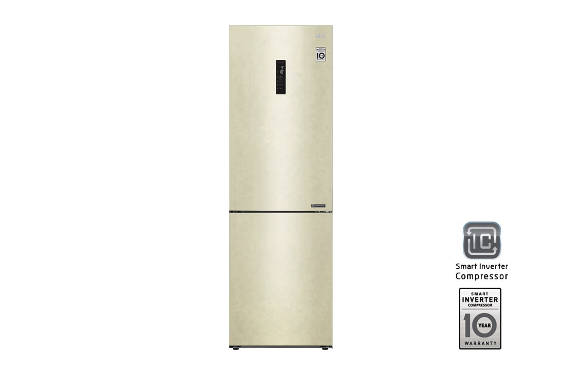 LG Холодильник LG GA-B459CESL | 374л | DoorCooling⁺ | Бежевый, GA-B459CESL