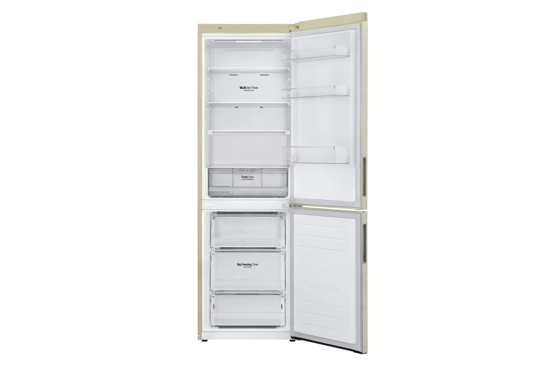 LG Холодильник LG GA-B459CESL | 374л | DoorCooling⁺ | Бежевый, GA-B459CESL, thumbnail 3