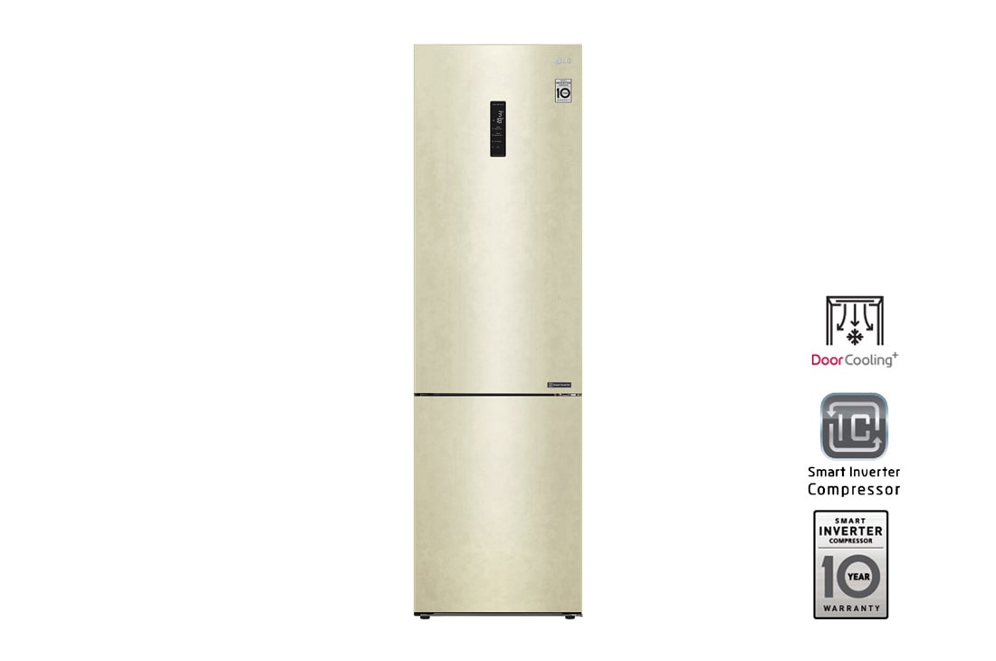 LG Холодильник LG GA-B509CESL | DoorCooling⁺ | 419л | Бежевый, GA-B509CESL